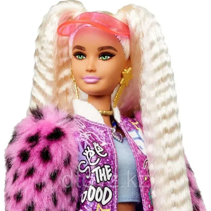 Кукла Barbie Экстра Блондинка с хвостиками GYJ77 - фото 5 - id-p111844077