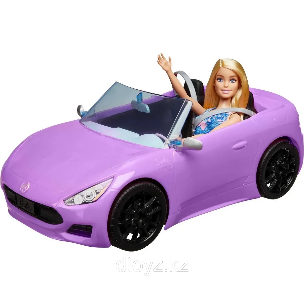 Кукла Barbie с розовой машиной HBY29 - фото 2 - id-p111844087