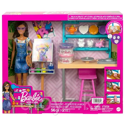 Набор игровой Barbie Творческая студия HCM85