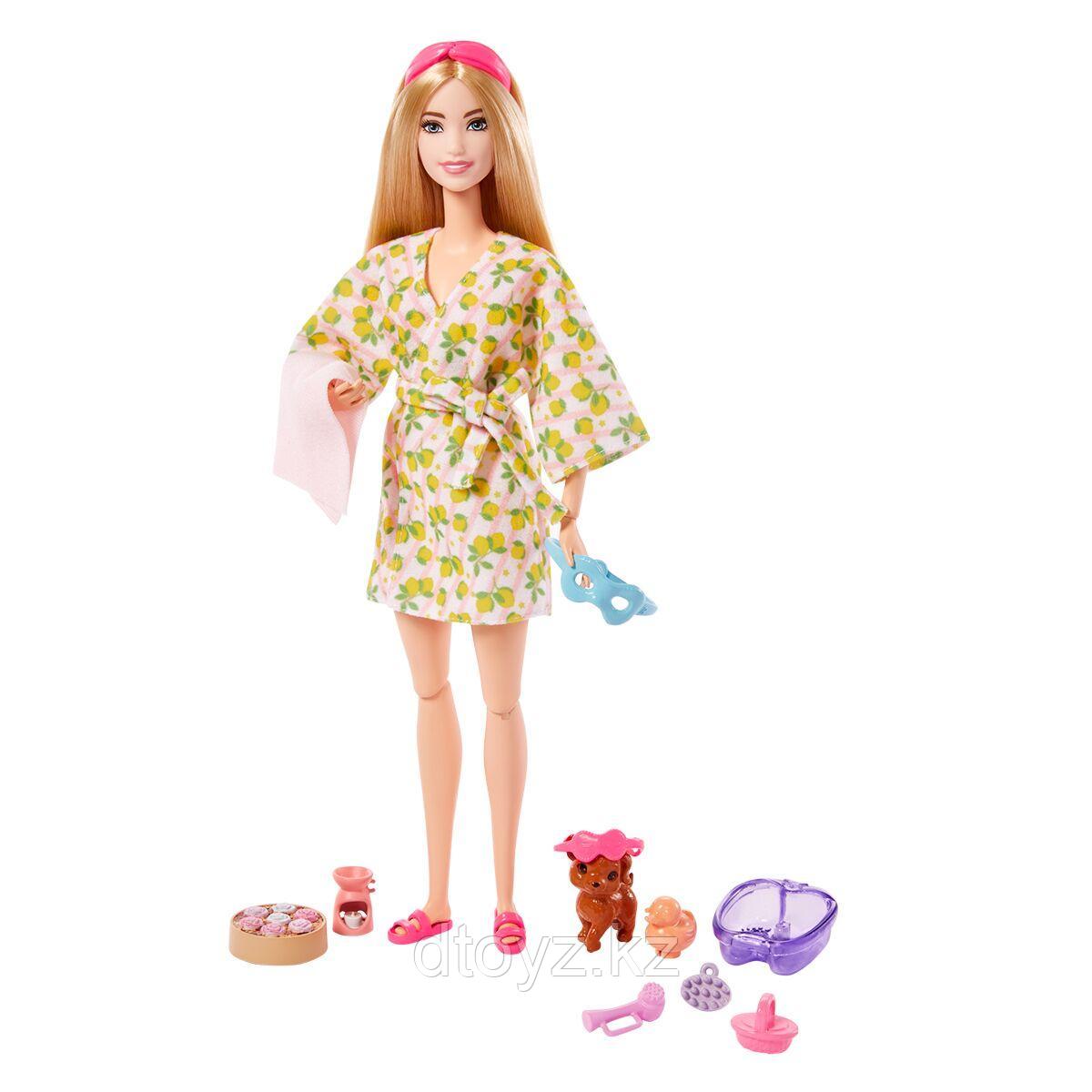 Barbie: Self-Care. Игровой набор День Спа HKT90 - фото 3 - id-p111844233