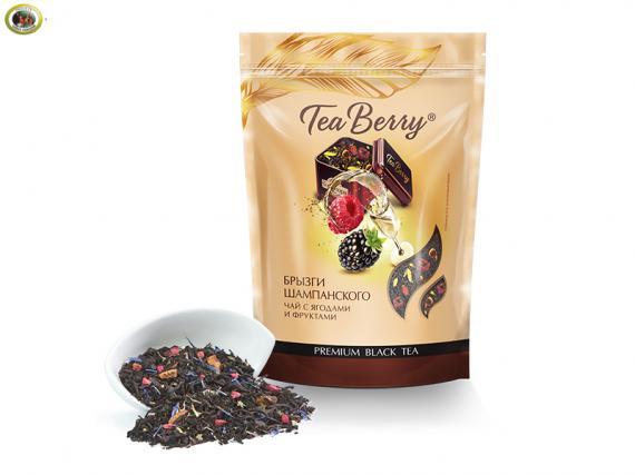 Теа Berry чай черный "Брызги Шампанского" 150 гр. - фото 1 - id-p111844375