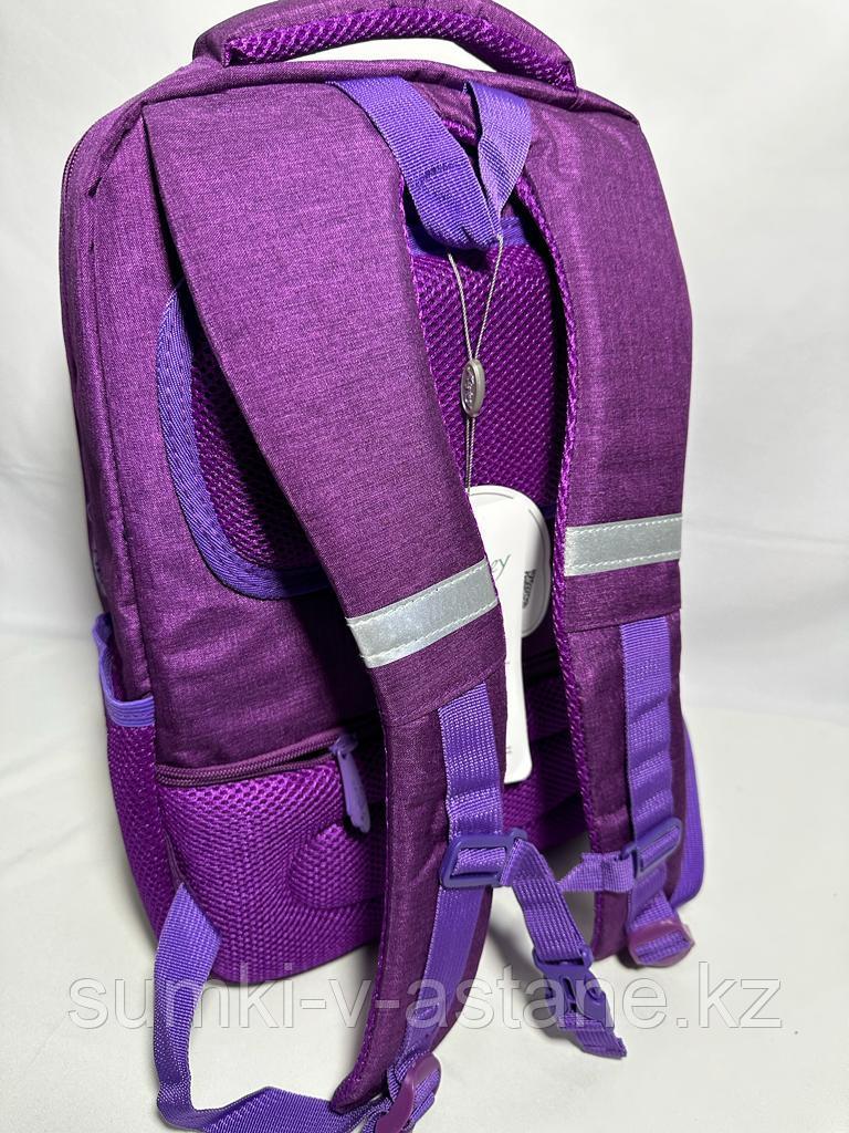 Школьный рюкзак для девочек "MIQINEY" в средние классы. Высота 42 см, ширина 29 см, глубина 14 см. - фото 8 - id-p111848071