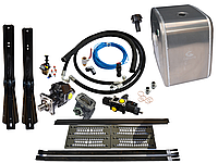 Гидравлика на тягач МАЗ низкие зубы (бак алюм.)