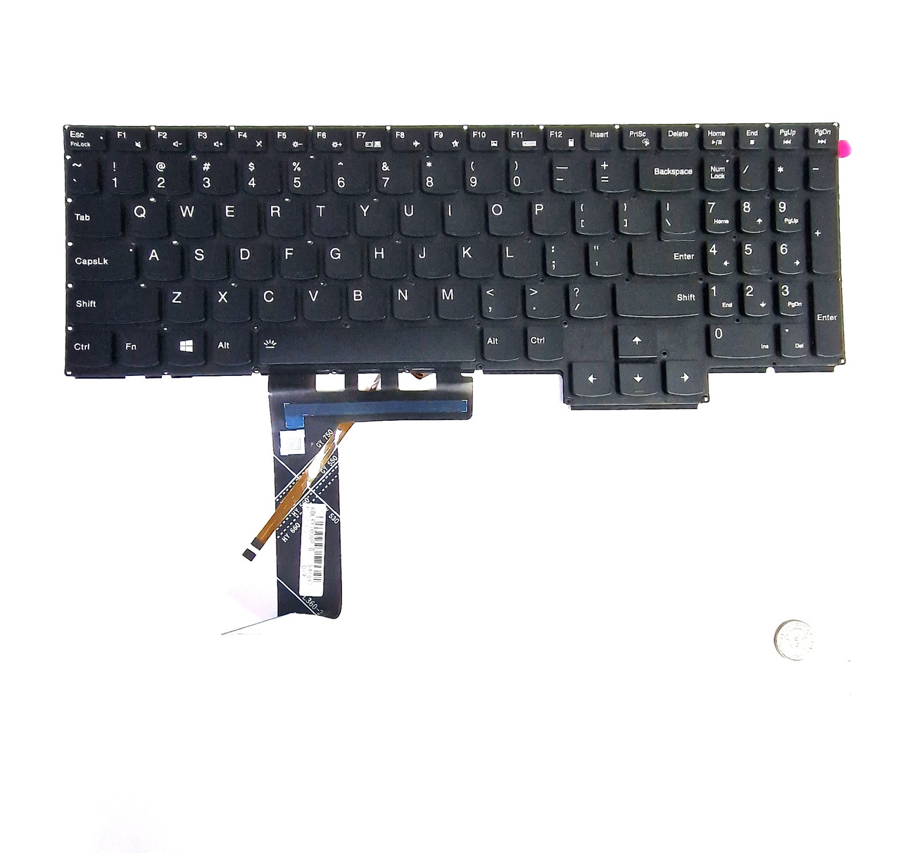 Клавиатура Lenovo Ideapad Gaming 3-15ACH6 3-15IMH05 Legion 5-15ARH05 с подсветкой ENG - фото 1 - id-p111848887