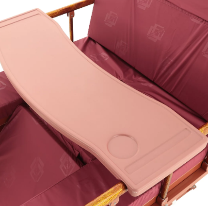 Кровать механическая YG-6 с туалетным устройство и судном, функцией кардиокресло (матрас в комплекте) - фото 4 - id-p111853746