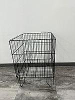 К1УЧ Корзина для распродаж с усиленным дном 600х600, чёрный