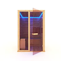 Финская сауна 2-м. 1,35*1,05*2 м. / прямая
