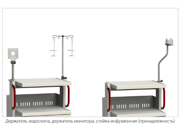 СА-2 медицинская стойка для аппаратуры - фото 5 - id-p111855095