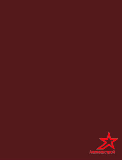 Алюминиевая композитная панель цвета «Ruby Red G3003» - фото 1 - id-p111848864