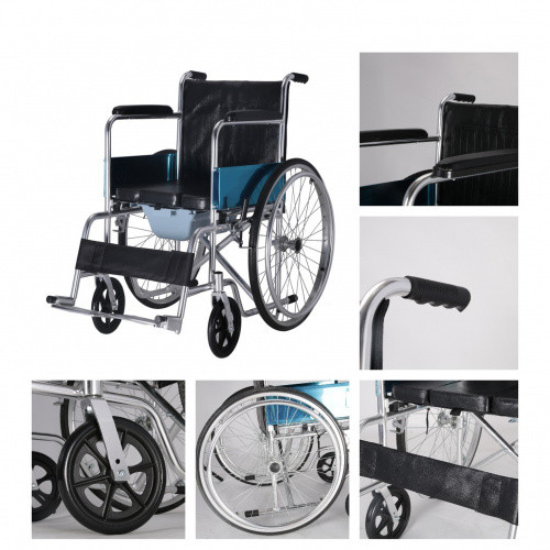 Кресло-коляска инвалидное DS102-1 - фото 2 - id-p111855674