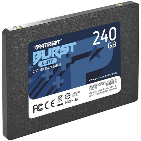 Твердотельный накопитель SSD Patriot Burst Elite 240GB SATA - фото 2 - id-p110164129