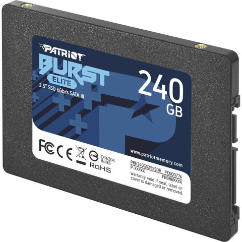 Твердотельный накопитель SSD Patriot Burst Elite 240GB SATA - фото 3 - id-p110164129