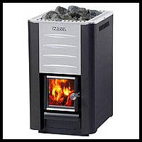 Орыс моншасына арналған Harvia 26 Pro ағаш пеші (әйнегі бар ішкі пеші бар, бөлме көлемі = 10 - 26 м3)