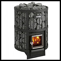 Орыс моншасына арналған Harvia Legend 240 ағаш пеші (әйнегі бар ішкі пеші бар, бөлме көлемі = 10-24 м3)