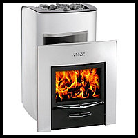 Дровяная пеш Harvia Classic 220 DUO үшін орыс монша (шығарылатын оттықпен-камин, үй-жай көлемі = 8 - 22 м3)