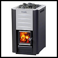 Орыс моншасына арналған Harvia 20 Pro ағаш пеші (әйнегі бар ішкі пеші бар, бөлме көлемі = 8 - 20 м3)