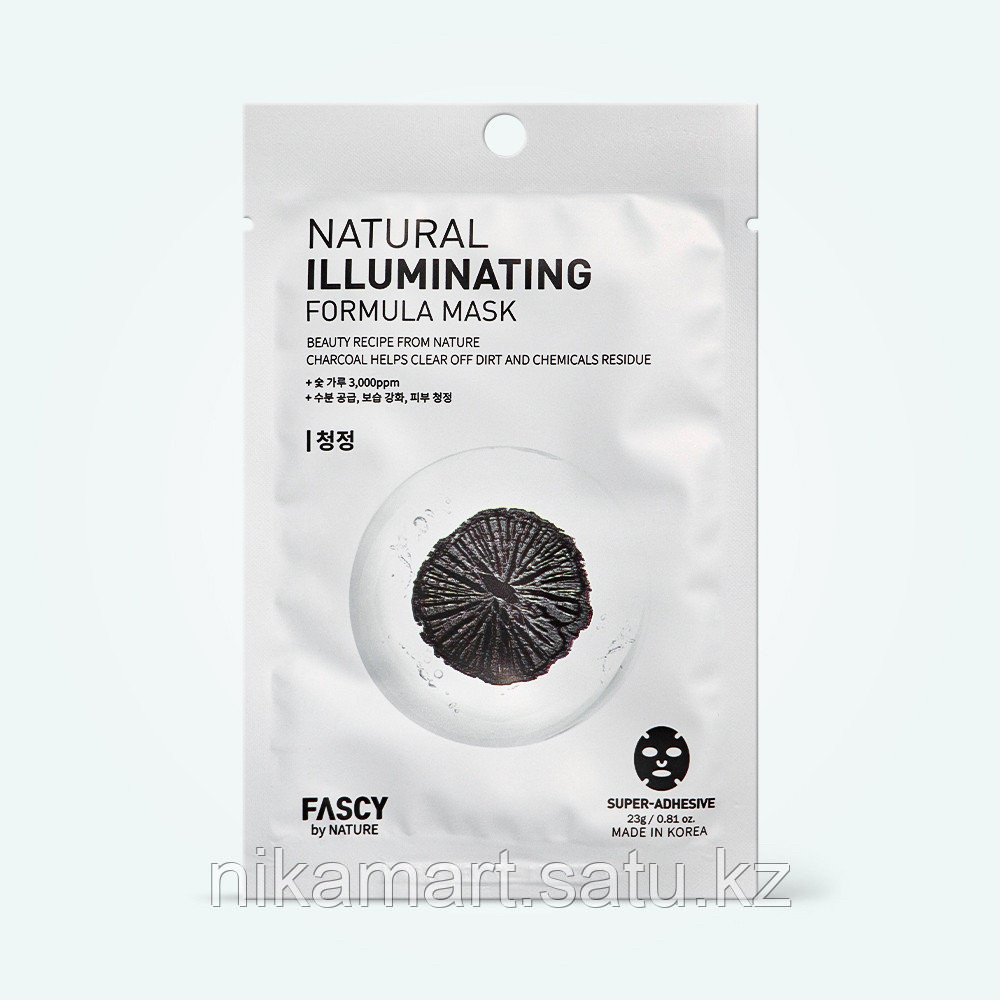 Очищающая тканевая маска Fascy Natural Illuminating Formula Mask - фото 1 - id-p111857202