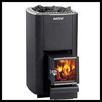 Орыс моншасына арналған Harvia M3 SL ағаш пеші (әйнегі бар қашықтағы пеші бар, бөлме көлемі = 4,5 - 13 м3)