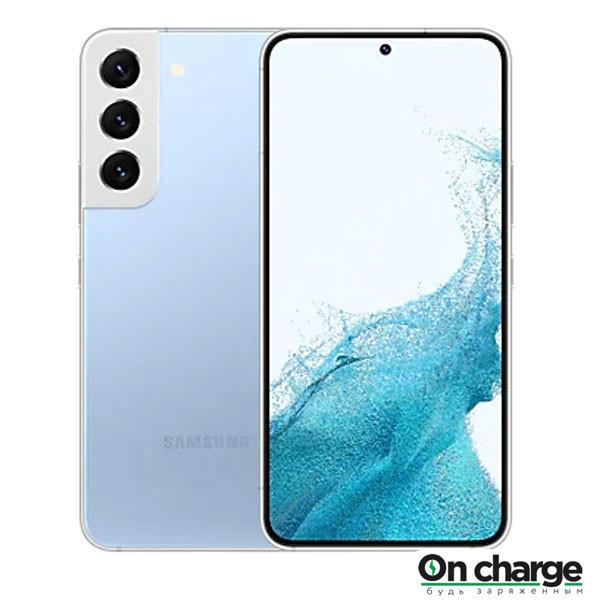 Смартфон Samsung Galaxy S22 8 ГБ/128 ГБ (Sky Blue / Синий) - фото 1 - id-p111857391