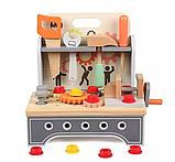 Игровой набор инструментов деревянный MNS21005, фото 3