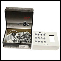 Термостойкое точечное LED освещение для русской бани Sauna LedLight Silver (серебряные линзы, 12V, 9 точек)