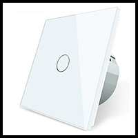 Сенсорный выключатель Touch Me White для русской бани (однолинейный, белый)