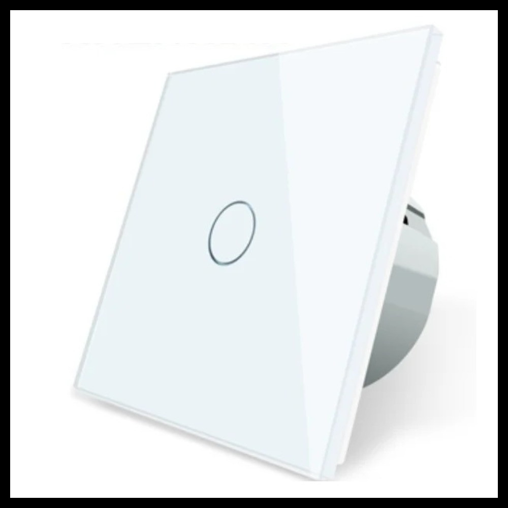Сенсорный выключатель Touch Me White для русской бани (однолинейный, белый) - фото 1 - id-p106733431
