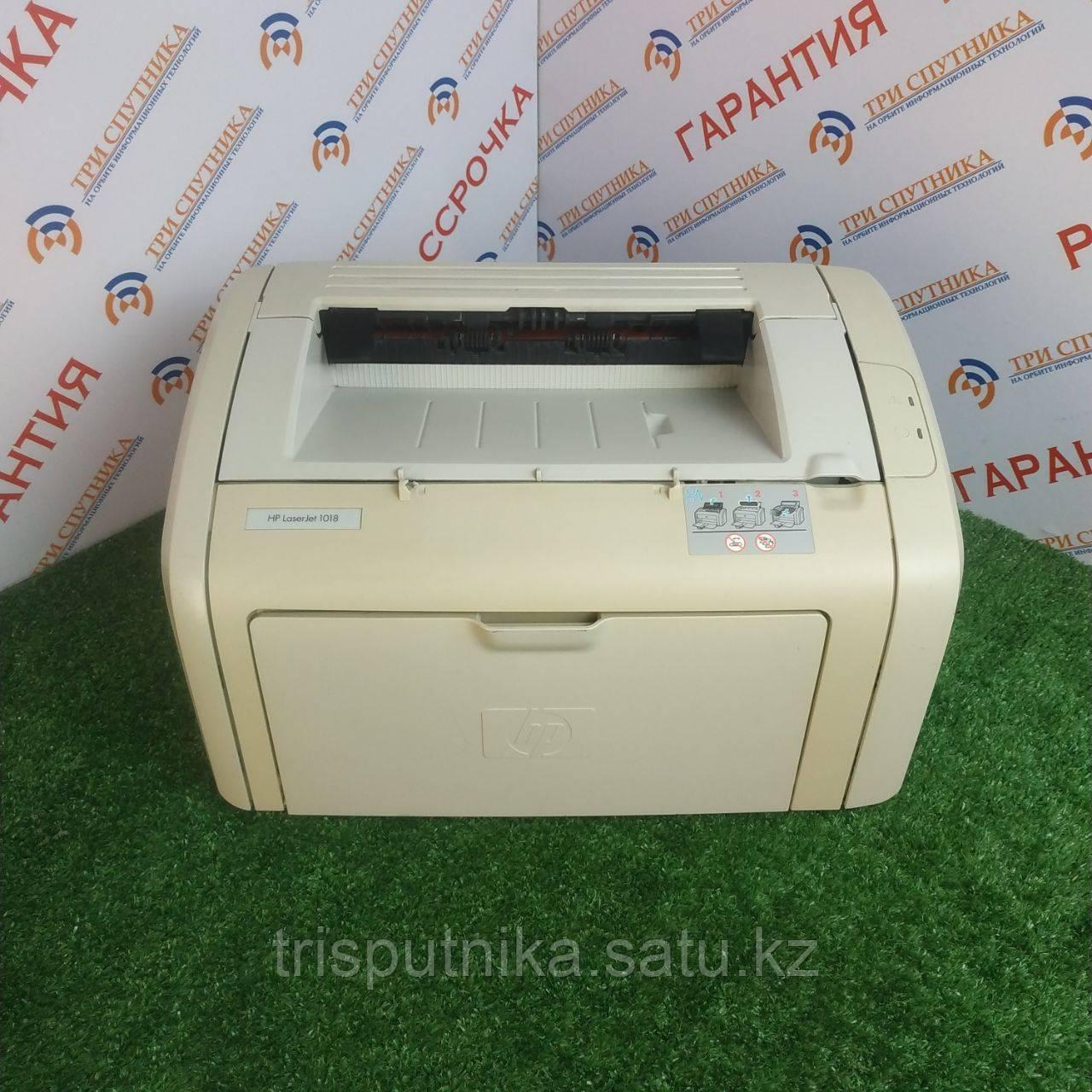 Принтер лазерный HP LaserJet 1018 Ч/б A4 - фото 1 - id-p111858731