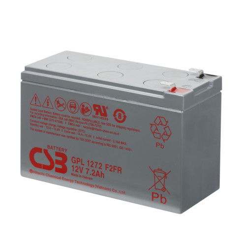 CSB Батарея GPL1272 сменные аккумуляторы акб для ибп (GPL1272) - фото 1 - id-p111859208