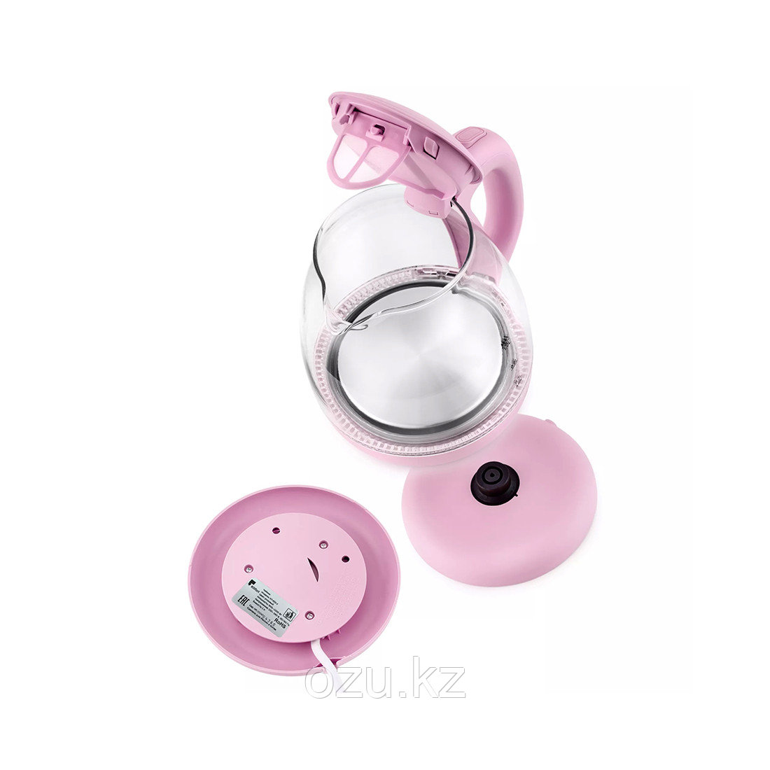 Чайник электрический Kitfort КТ-653-2 розовый - фото 3 - id-p111861720