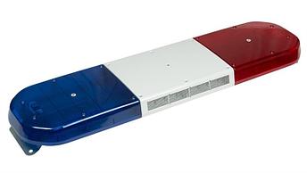 СГУ Элект - Авангард 200С-12Д (1200*300*78 мм), блок 200П6 Зевс с микрофоном МК-71, синий/красный, 12 вольт, фото 2