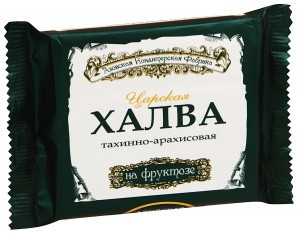 ХАЛВА АЗОВСКАЯ ТАХИННО-АРАХИСОВАЯ ЦАРСКАЯ НА ФРУКТОЗЕ 180Г