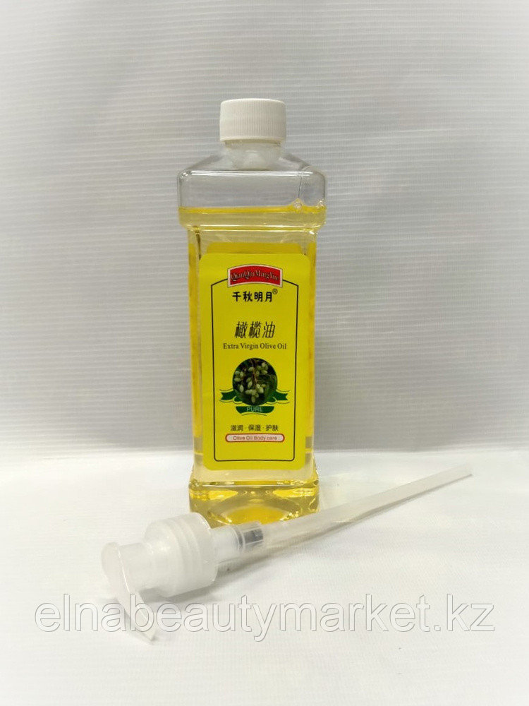Qian Jiang Extra Virgia Olive Oil массажное масло для тела 550 мл, фото 1