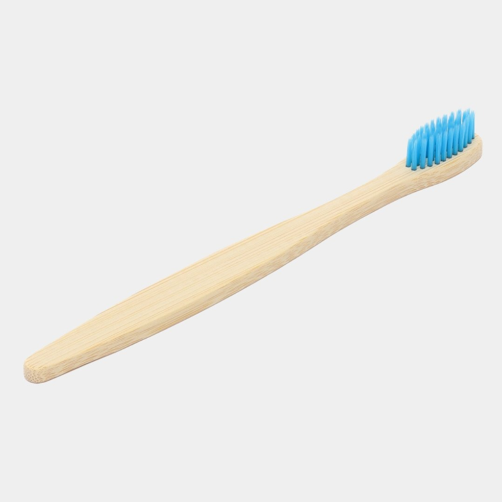 Детская зубная щетка бамбуковая. голубой - фото 1 - id-p111863236