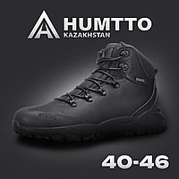 Зимние повседневные кожаные ботинки с натуральным мехом