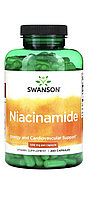 Ниацинамид Niacinamide 500 мг. 250 капсул. SWANSON