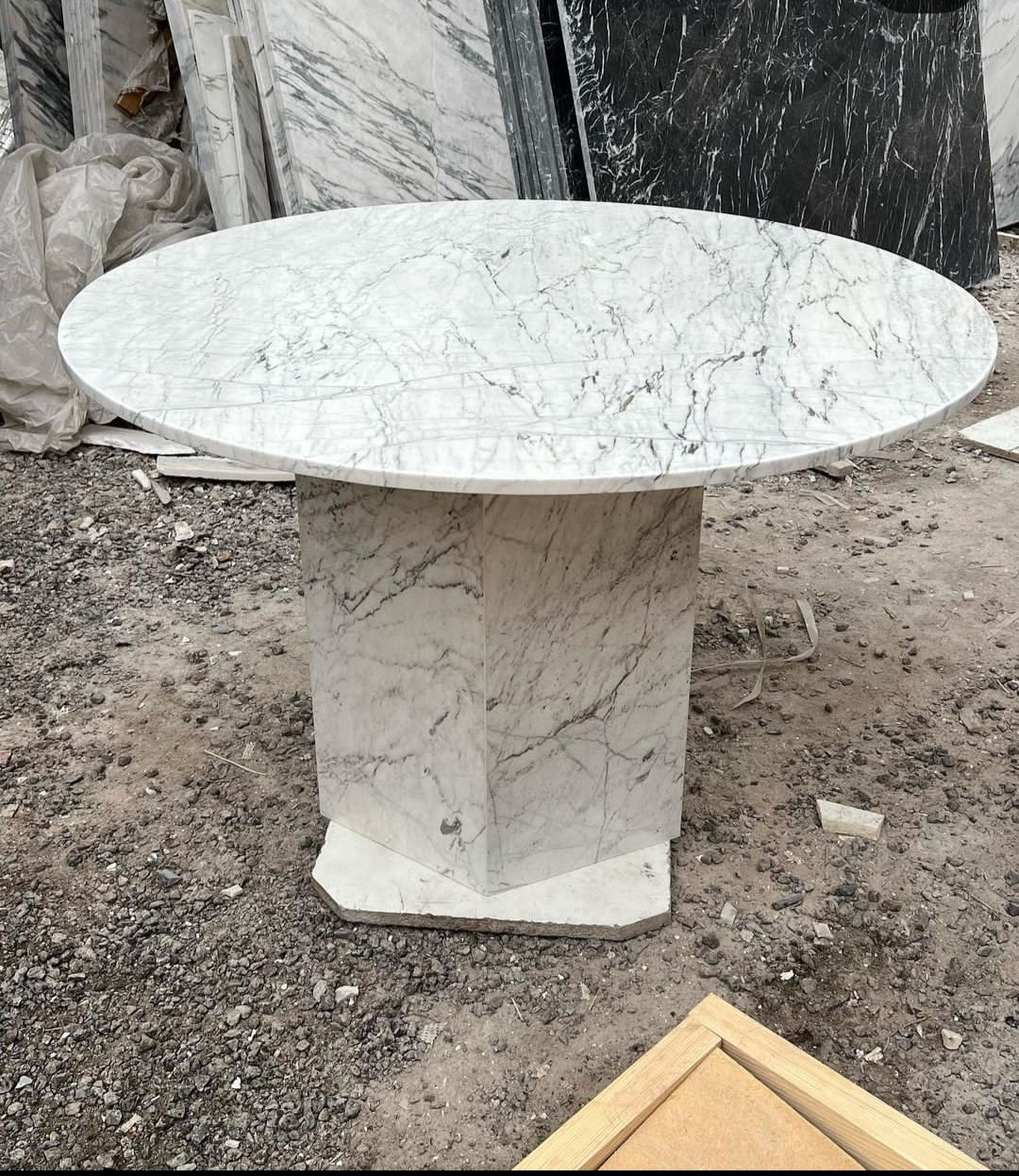 Мраморные столы натуральной каменный стол - фото 9 - id-p111873362