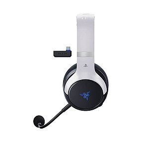 Гарнитура Razer Kaira Pro Hyperspeed for PlayStation 5 - White 2-011160-TOP RZ04-04030200-R3G1, фото 3