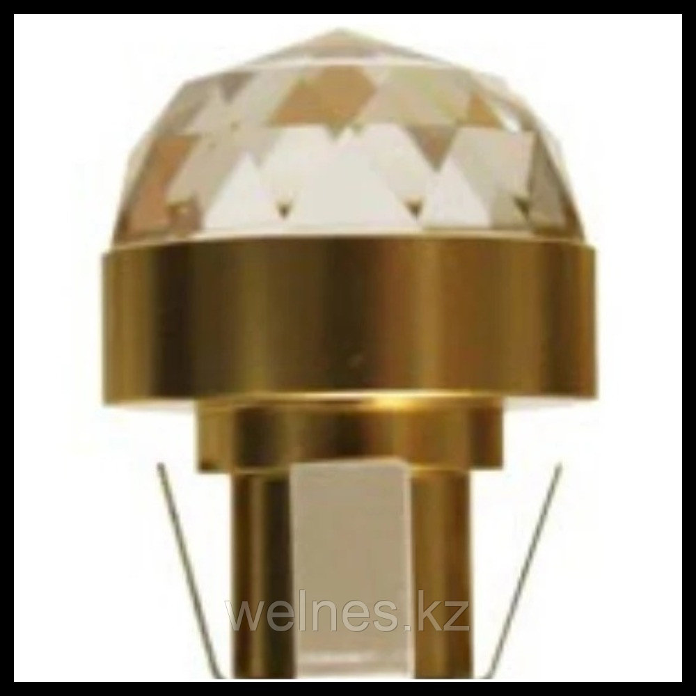 Насадка хрустальная Cariitti CR-20 для русской бани (золото, диаметр кристалла-20 мм, IP67, без источника)