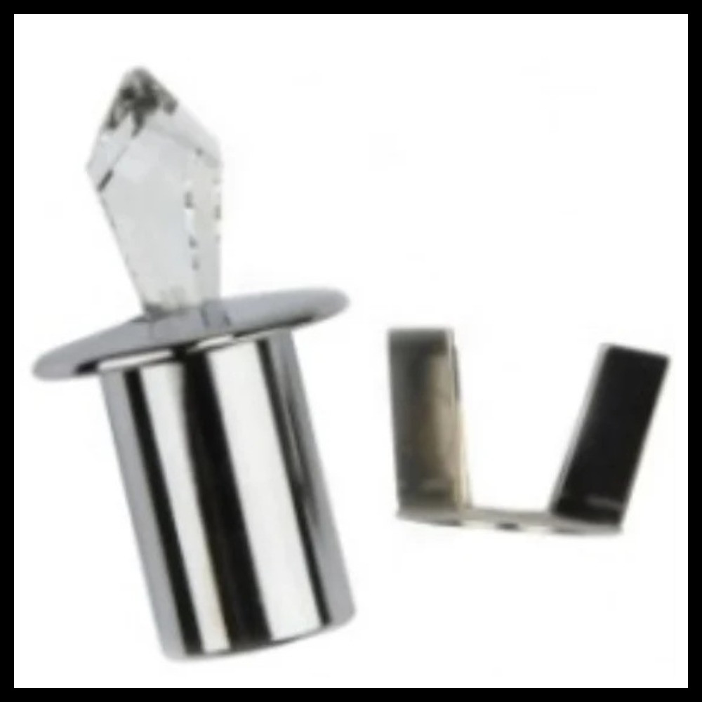 Насадка хрустальная Cariitti CR-12 для русской бани (хром, длина кристалла-12 мм, IP67, без источника света)