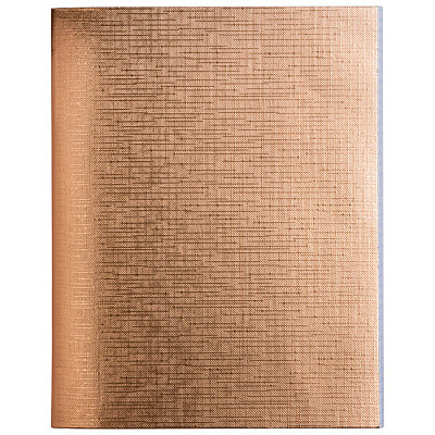 Тетрадь "Hatber", 96л, А5, линия, обложка бумвинил, на скобе, серия "Metallic - Золото" - фото 1 - id-p111854911