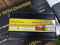 Инвертор преобразователь 12 220 SMART 1000 Вт с функцией зарядки и UPS