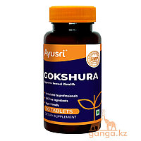 Гокшура при заболеваниях мочеполовой системы (Gokshura AYUSRI), 90 таб