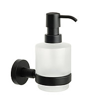 «COMFORT BLACK» Дозатор жидкого мыла черный FX-86012 (Fixsen, Чехия)