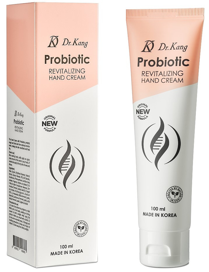 Крем для рук Восстанавливающий с Пробиотиками Dr.Kang Probiotic Revitalizing Hand Cream 100 мл.