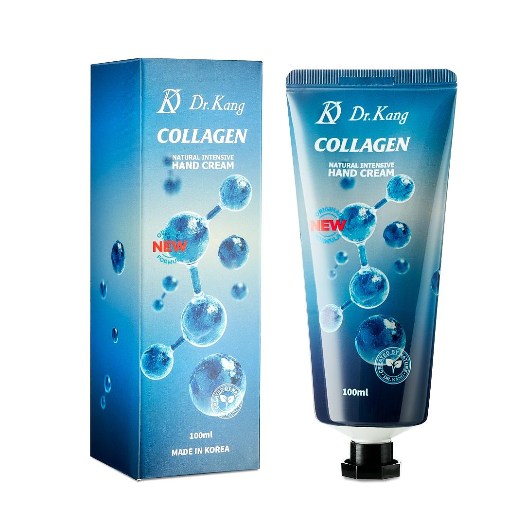 Крем для рук с коллагеном Dr.Kang Collagen Natural Intensive Hand Cream 100 мл.
