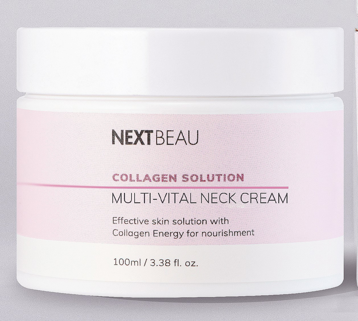 Крем для шеи Коллаген NEXTBEAU COLLAGEN SOLUTION MULTI-VITAL NECK CREAM 100 мл, фото 1