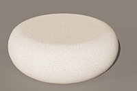 Гладкий камень Tegis-tas из композитного мраморного камня, белый