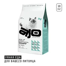 AJO Cat Sterile Weight Control Сухой полнорац корм для стерилиз кошек контроль веса 0,4 кг
