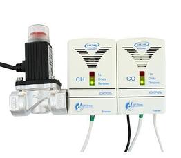 Система автоматического контроля загазованности САКЗ-МК-2-1Аi DN 25 НД ГГ (природный газ+оксид углерод)